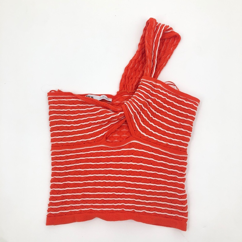 Zara | One Shoulder Knit Top